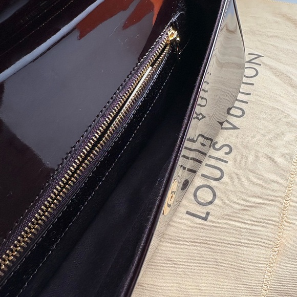 Authentic Louis Vuitton purple clutch. - Picture 5 of 9